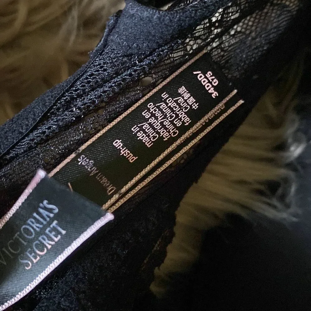 Victoria’s Secret DREAM ANGELS push up Bra Black